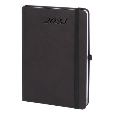 AKDERE SİYAH TARİHLİ AJANDA (14X20 CM)