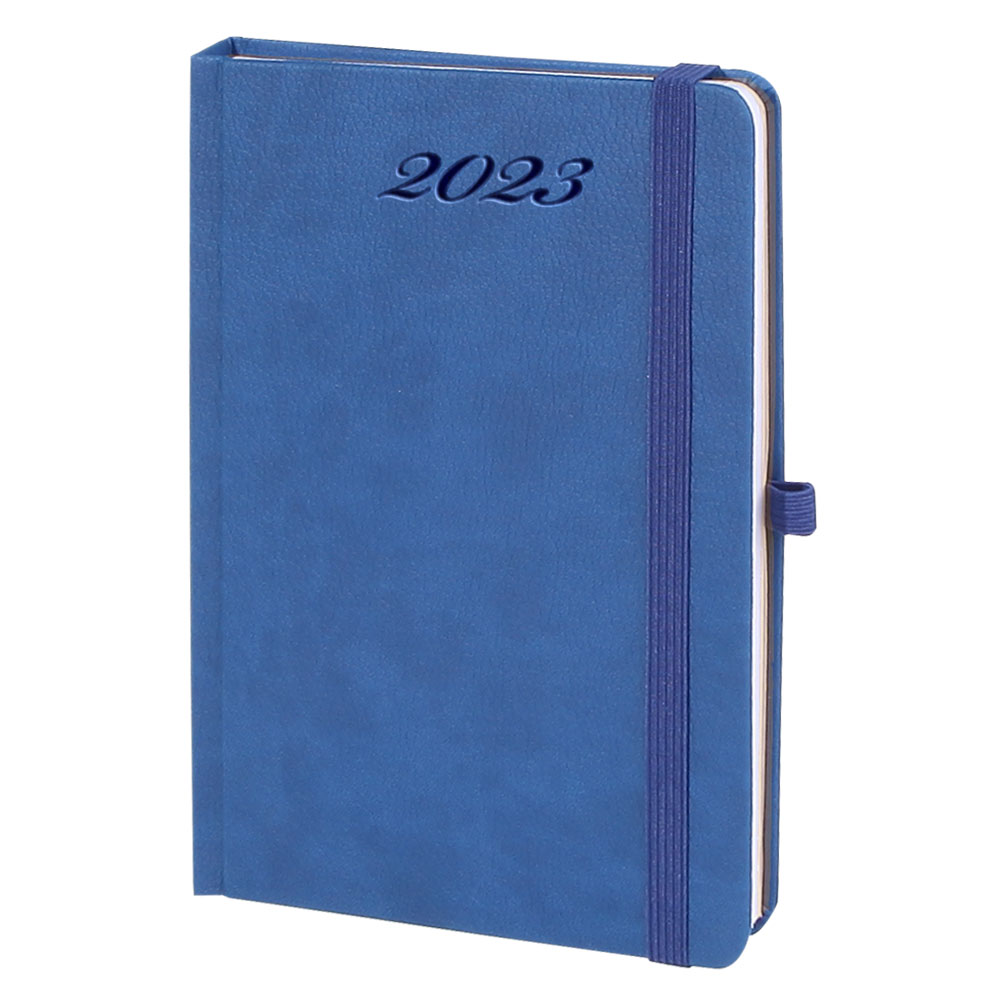 AKDERE LACİVERT TARİHLİ AJANDA (14X20 CM)