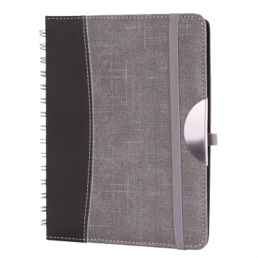 ÇUKURAMBAR GRİ TARİHLİ AJANDA (15X21 CM)