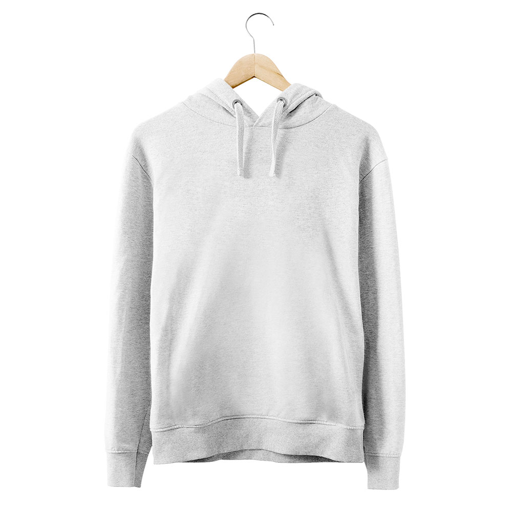 BEYAZ KAPÜŞONLU SWEATSHİRT